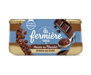 La Fermiere étcsokoládés-kávés mousse 2x110g