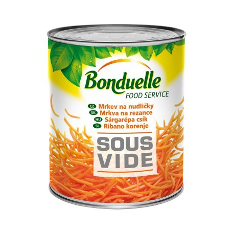 Bonduelle sous vide sárgarépacsík konzerv 2000g/1750g