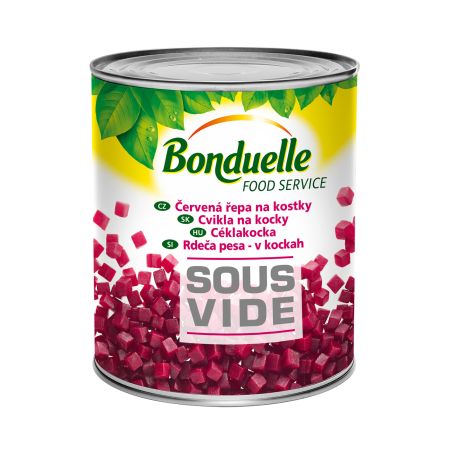 Bonduelle sous vide céklakocka konzerv 2295g/1950g