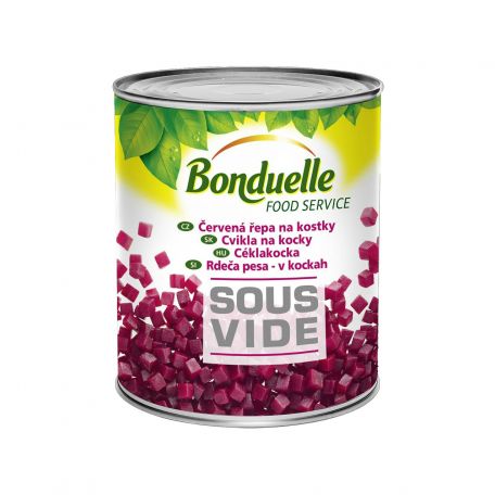 Bonduelle sous vide céklakocka konzerv 2295g/1950g