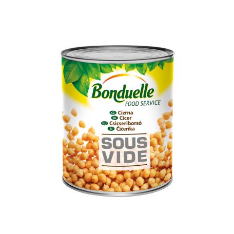 Bonduelle sous vide csicseriborsó konzerv 2550g/2100g