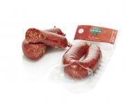 Salsiccia Calabra olasz csípős paprikás sertés szalámi 0,4kg/db