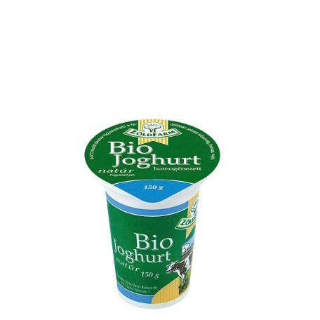 Naszály bio zöldfarm joghurt 3,5% 150g