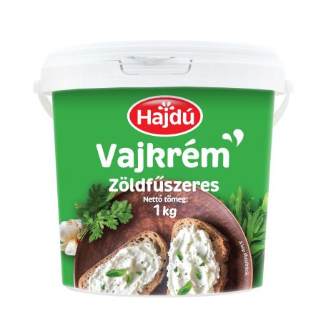 Hajdú zöldfűszeres vajkrém 20% 1kg