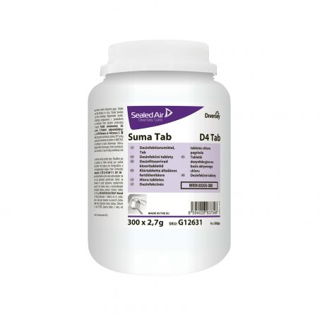 Suma Tab D4 klórtabletta kézi mosogatáshoz 300db/doboz