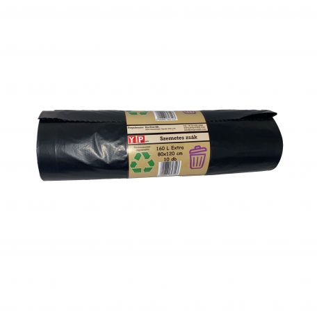 Extra szemeteszsák 160l PE 30µ 10db